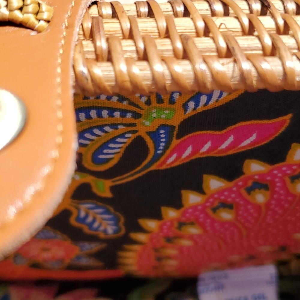 Handmade Hp March 5 Duo rattan bag gorgeous host pick March 5 rattan bag π - Picture 8 of 8
